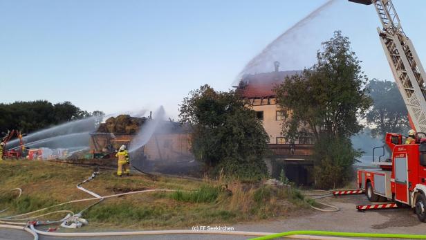 Brand in Seekirchen