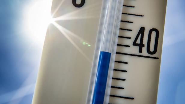 Hitzewelle - Au§enthermometer