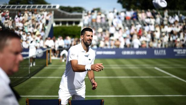 Strenger Vater: Novak Djokovic