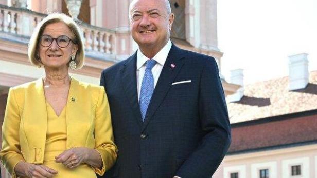 Johanna Mikl-Leitner und Christian Stocker: Debatte beim Landesparteivorstand in St. Pölten.