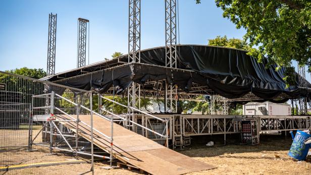 Donauinselfest, Aufbau