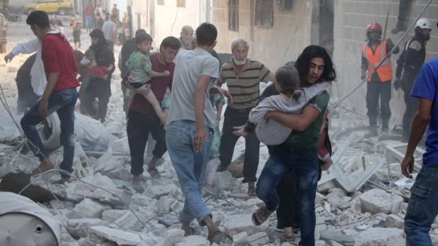 Zerstörung in Syrien