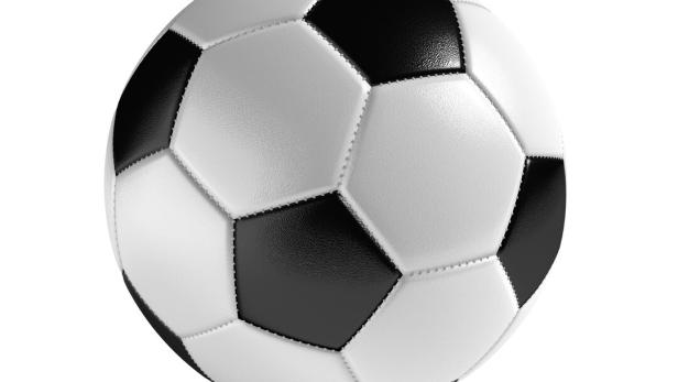 Soccer ball isolated on the white background