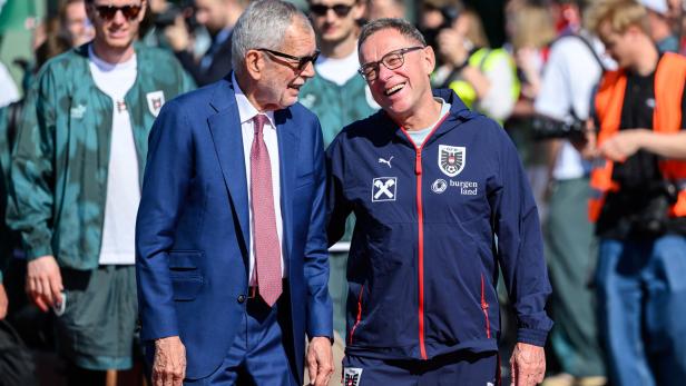 FUSSBALL: FUSSBALL-WM 2026: VERABSCHIEDUNG ÖFB-NATIONALTEAM: VAN DER BELLEN / RANGNICK