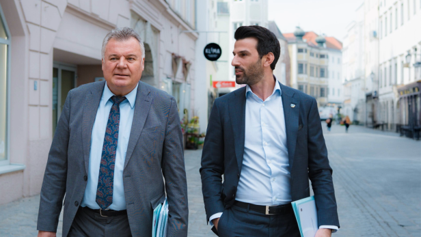 Günther Steinkellner und Udo Landbauer
