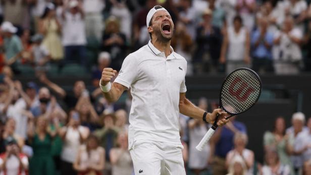 Sensationell: Grigor Dimitrov