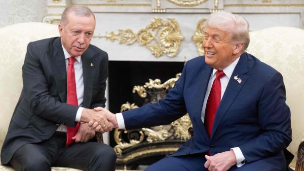 Trump und Erdoğan am 25. September 2025 im Oval Office.