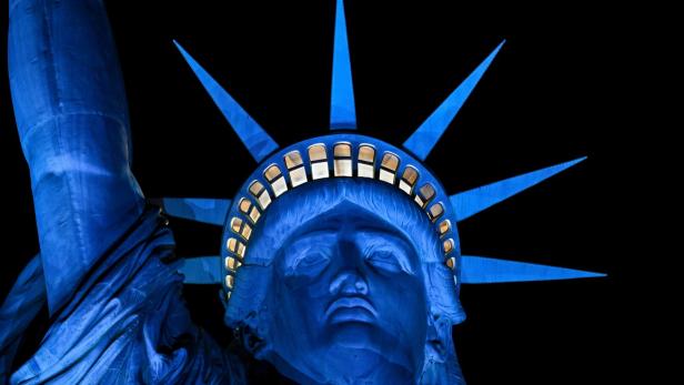 TOPSHOT-US-FRANCE-CELEBRATION-STATUE OF LIBERTY