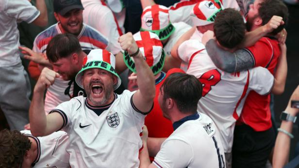 FIFA World Cup 2026 - Round of 32 - England v DR Congo - Fans gather in Manchester