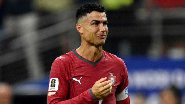 Cristiano Ronaldo weint nach dem 0:1 gegen Spanien