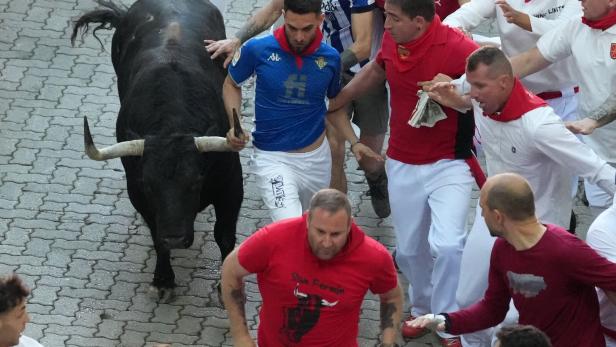 SPAIN-BULL RUN-FESTIVAL-SAN FERMIN