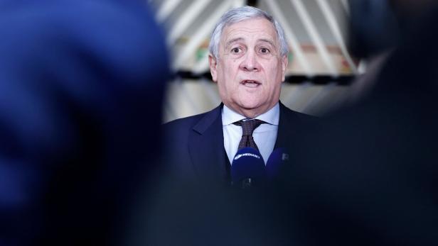 Antonio Tajani, Italiens Außenminister