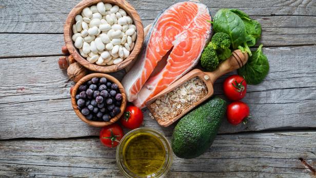 Selection of food that is good for the heart