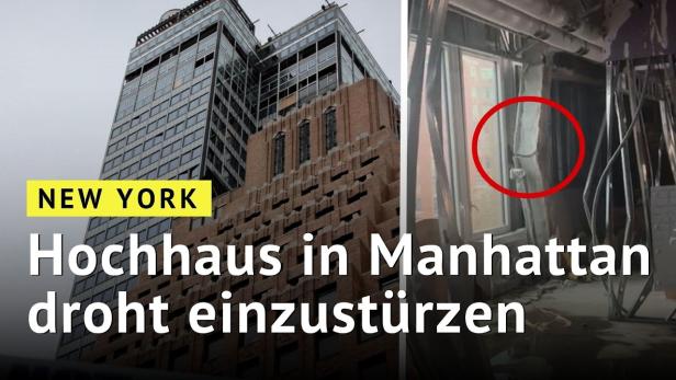 New Yorker Wolkenkratzer droht einzustürzen