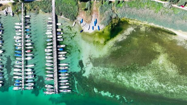Bodensee hat Niedrigwasser