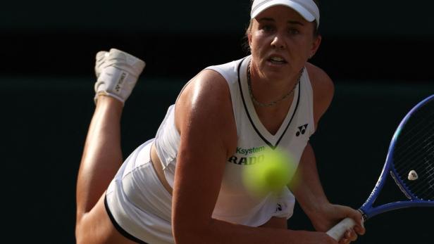 Aufschlag Tschechien: Linda Noskova steht in ihrem ersten Grand-Slam-Finale