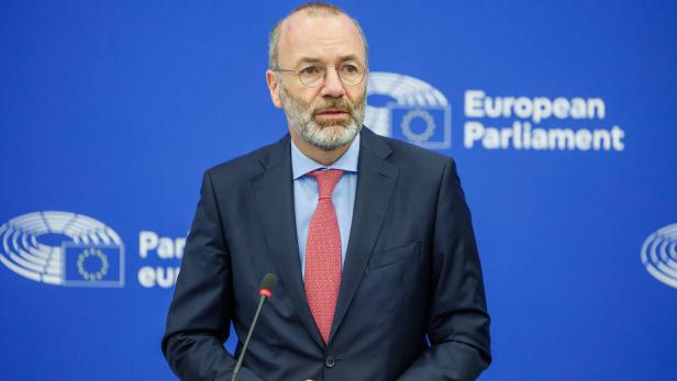 Fraktionschef der Europäischen Volkspartei (EVP) im Europaparlament, Manfred Weber