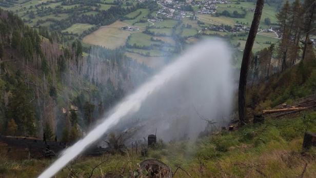 Waldbrand Osttirol