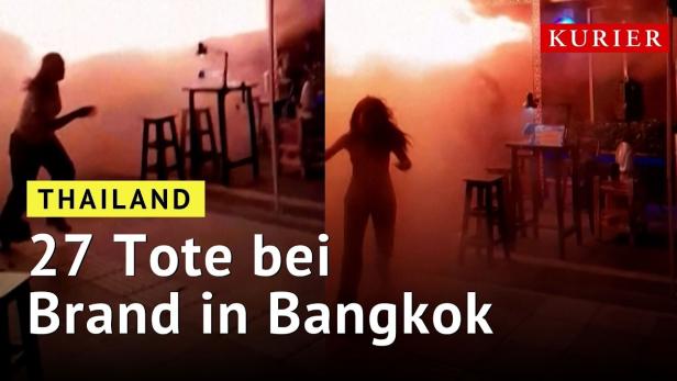Thailand: 27 Tote bei Pub-Brand in Bangkok