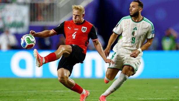 Xaver Schlager im WM-Einsatz gegen Algerien