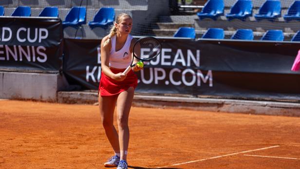 Erfolgreiches WTA-Debüt: Ekaterina Perelygina