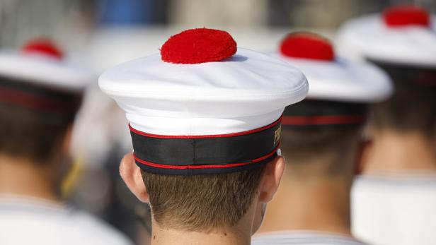 Bastille Day military parade in Nice