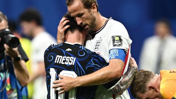 Verpasst Finale: Bayern-Star Kane mit Messi
