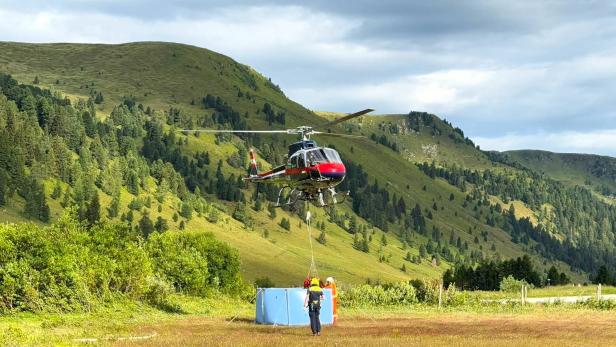 Feuerwehreinsatz im Lungau nach Waldbrand.