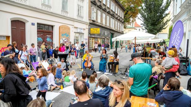 Konzert und Lesungen bei der Literaturmeile in Wien