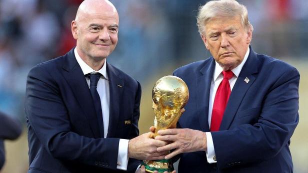 Infantino mit Trump