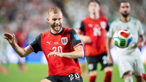 ÖFB-Teamspieler Konrad Laimer bei der WM in den USA