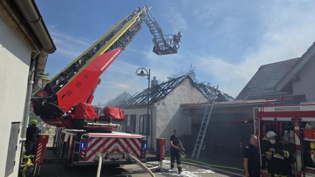 Ein Toter bei Wohnhausbrand in Gösing am Wagram.