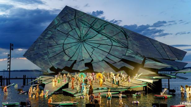 BREGENZER FESTSPIELE: FOTOPROBE "LA TRAVIATA"