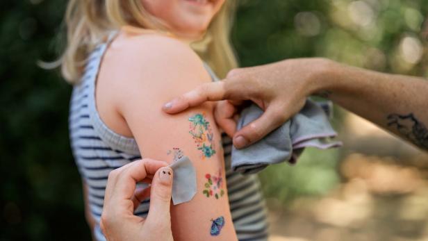 Kletattoos für Kinder
