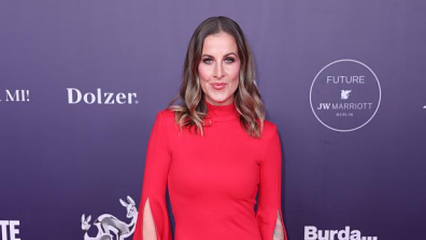 Charlotte Engelhardt am roten Teppich