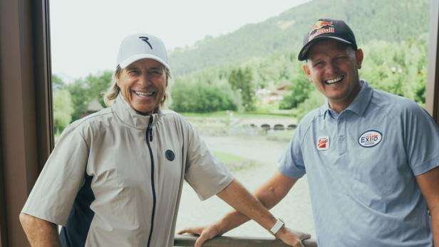 Hansi Hinterseer und Thomas Morgenstern