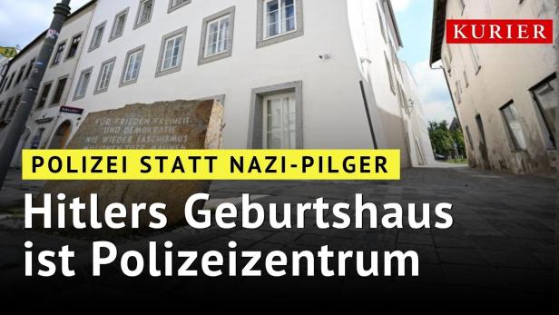 Hitlers Geburtshaus in Braunau offiziell als Polizeizentrum eröffnet