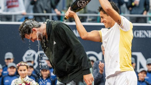 Dominic Thiem beim Sieg 2019