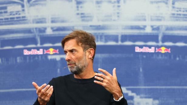 Juergen Klopp presented as Head of Global Soccer at Red Bull