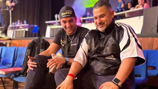 Daniel Nader (rechts) mit Bruder Marcos Nader