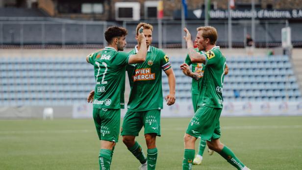 SOCCER - UEFA ECL, Santa Coloma vs Rapid