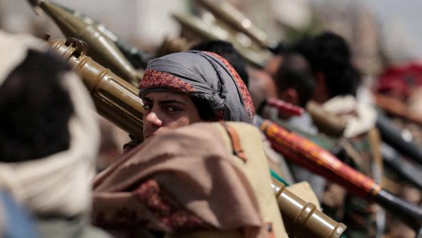 FILE PHOTO: Pro-Iran demonstration in Sanaa