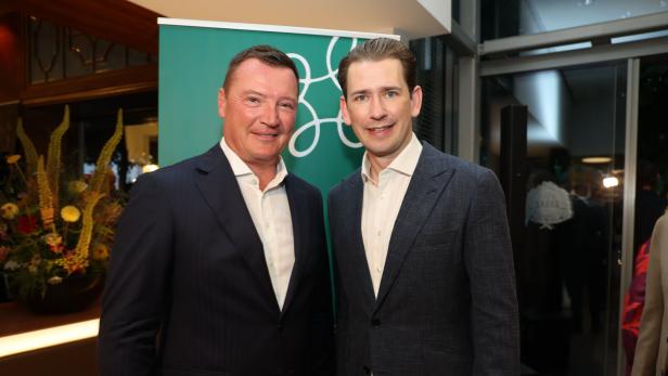 Markus Friesacher und Sebastian Kurz 