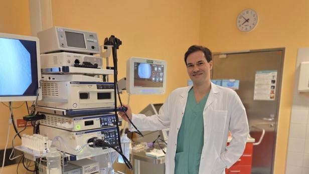 Oberarzt Martin Herget, Abteilung Innere Medizin 2.