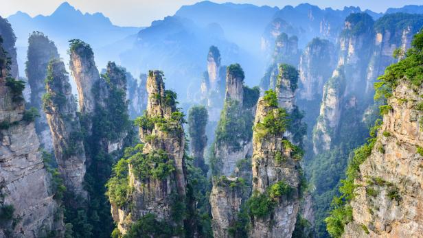 Landscape of Zhangjiajie