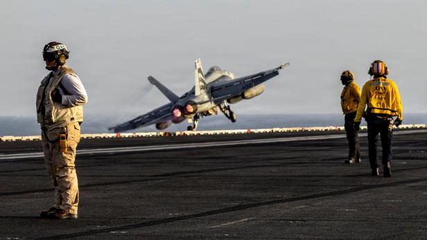 USS Abraham Lincoln (CVN 72) supports Operation Epic Fury