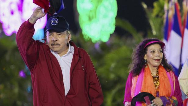 NICARAGUA-POLITICS-ANNIVERSARY-ORTEGA