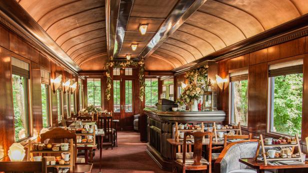 Nahaufnahme Orient Express Lake District