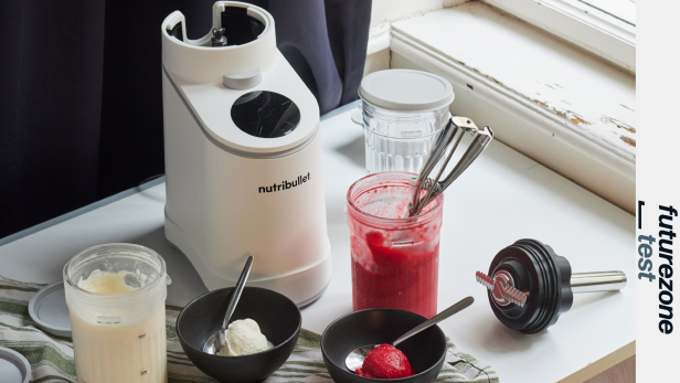 Nutribullet Chill mit Eis