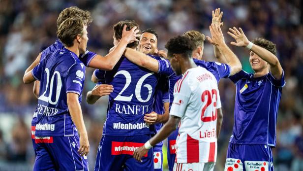 FUSSBALL-CONFERENCE-LEAGUE: FK AUSTRIA WIEN - LIEPAJA
